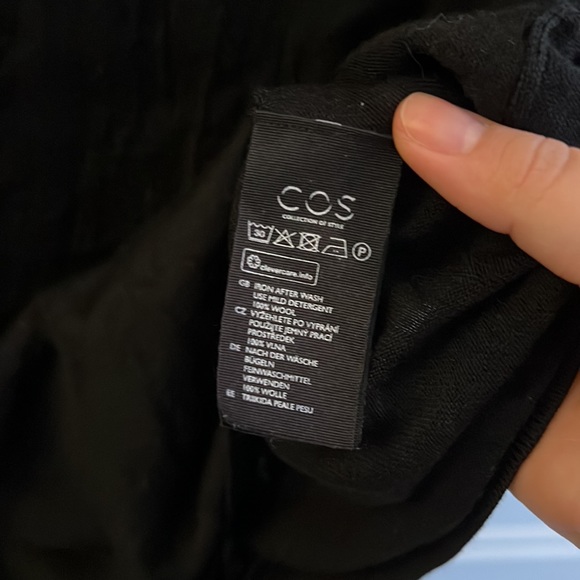 COS Black Jumper Dress size XS - Picture 4 of 5